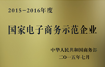 国家电子商务示范企业